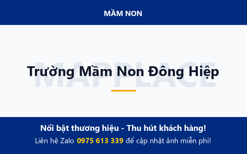 Trường Mầm Non Đông Hiệp