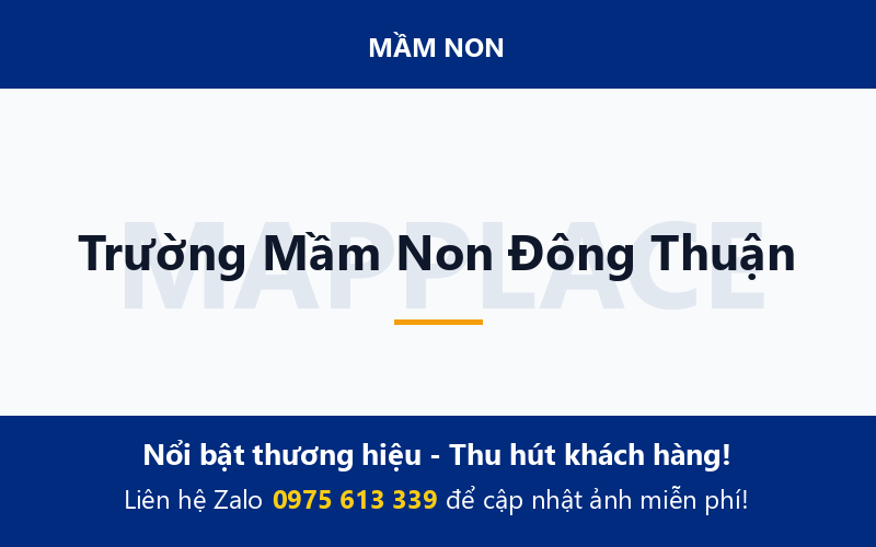 Trường Mầm Non Đông Thuận