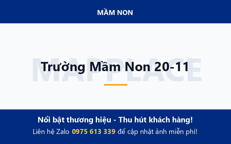 Trường Mầm Non 20-11