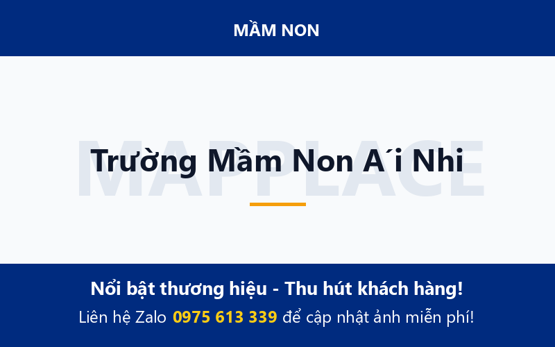 Trường Mầm Non Ái Nhi