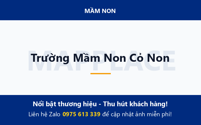 Trường Mầm Non Cỏ Non