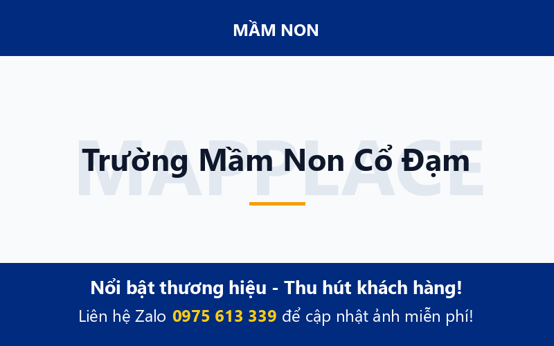 Trường Mầm Non Cổ Đạm