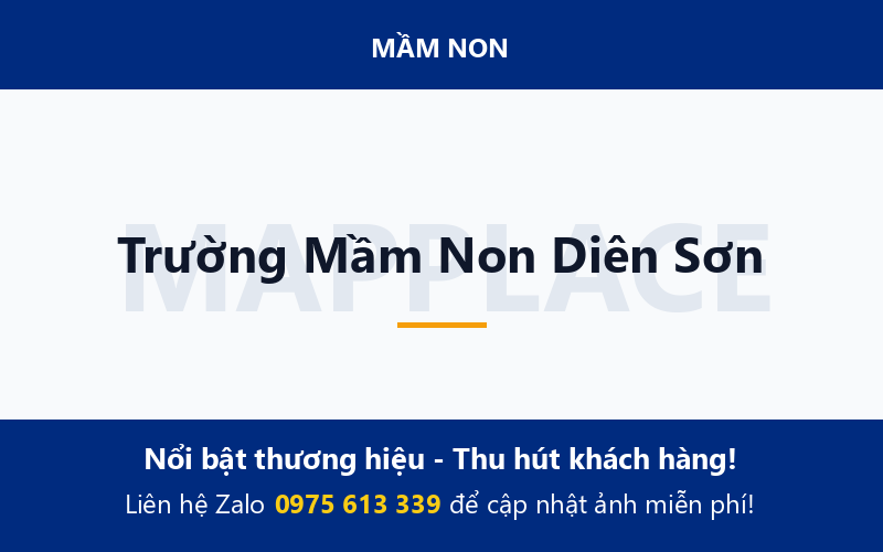 Trường Mầm Non Diên Sơn