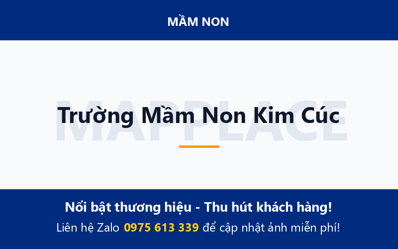 Trường Mầm Non Kim Cúc