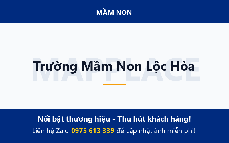 Trường Mầm Non Lộc Hòa