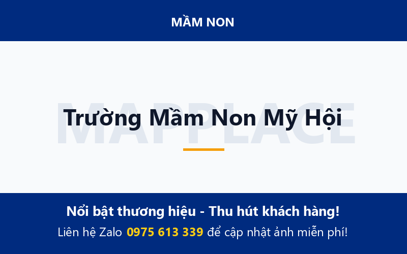 Trường Mầm Non Mỹ Hội