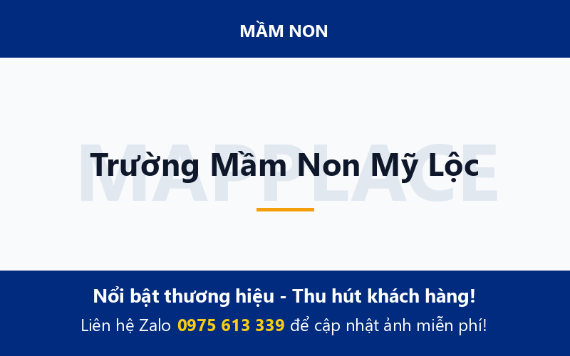 Trường Mầm Non Mỹ Lộc