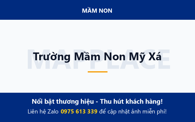 Trường Mầm Non Mỹ Xá