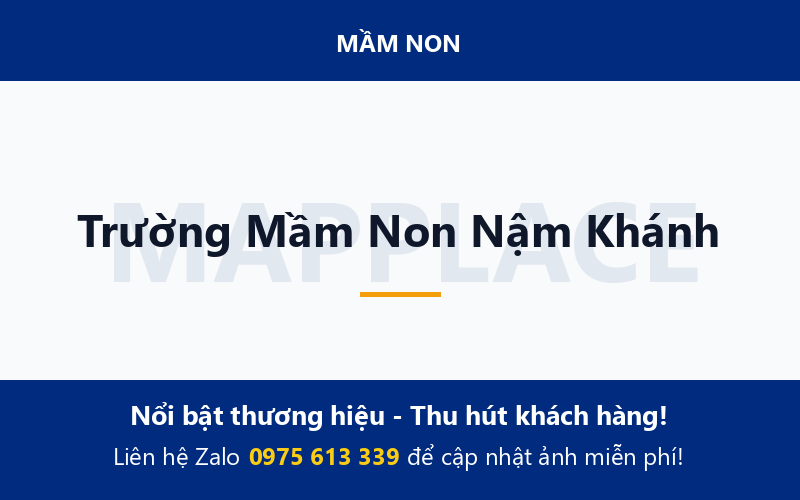 Trường Mầm Non Nậm Khánh