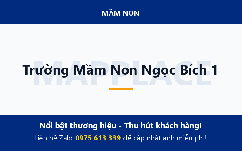 Trường Mầm Non Ngọc Bích 1