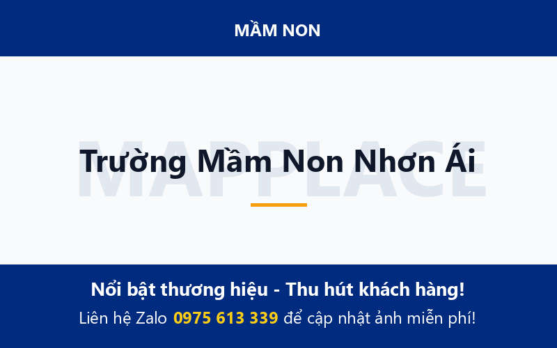 Trường Mầm Non Nhơn Ái