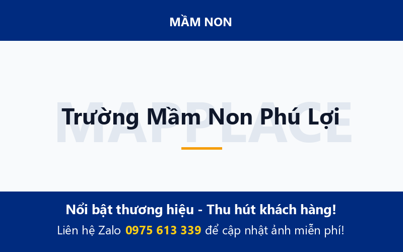 Trường Mầm Non Phú Lợi