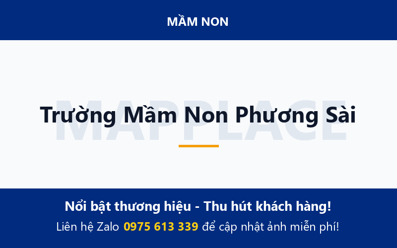 Trường Mầm Non Phương Sài