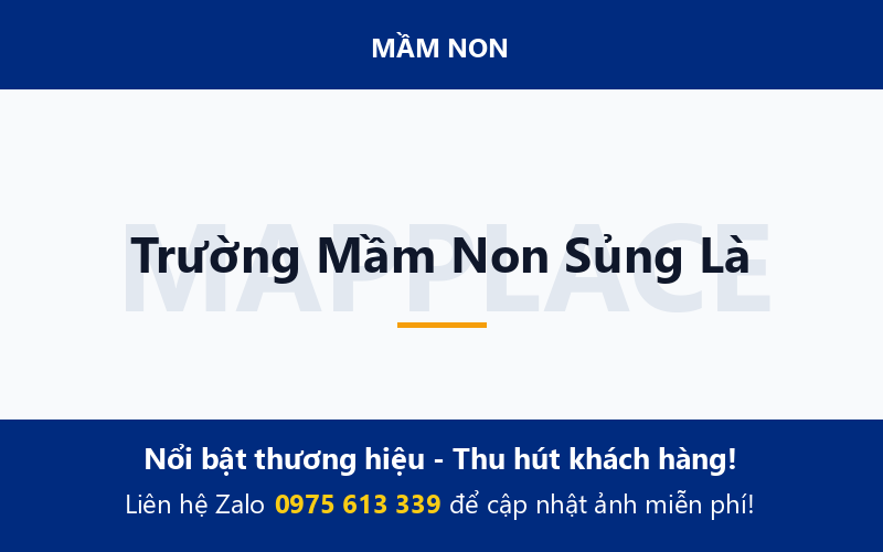 Trường Mầm Non Sủng Là