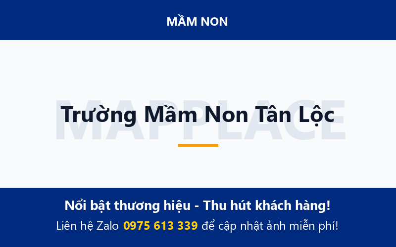 Trường Mầm Non Tân Lộc