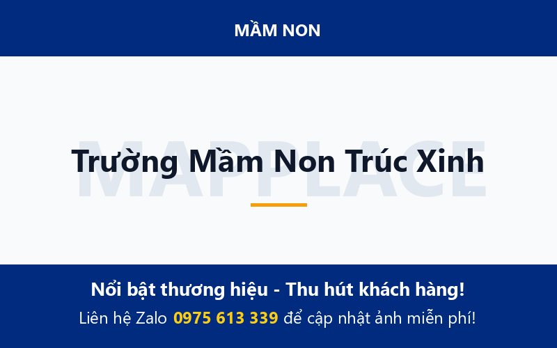 Trường Mầm Non Trúc Xinh