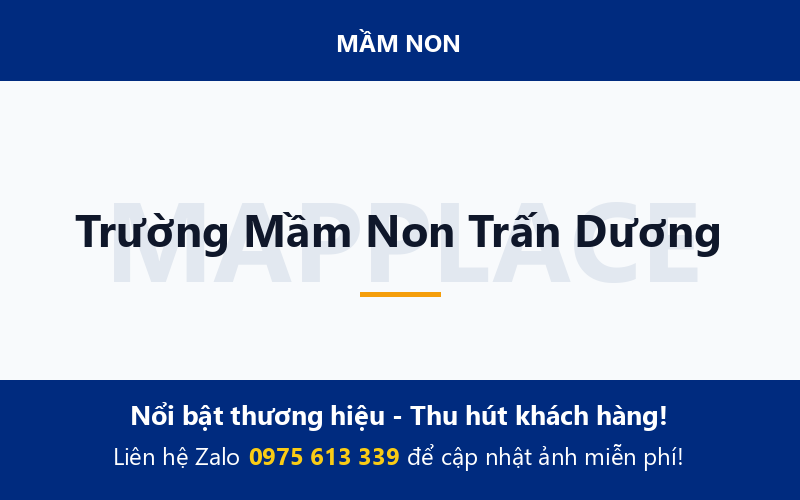 Trường Mầm Non Trấn Dương