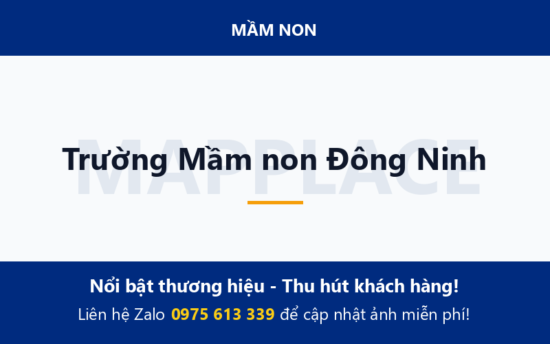 Trường Mầm non Đông Ninh