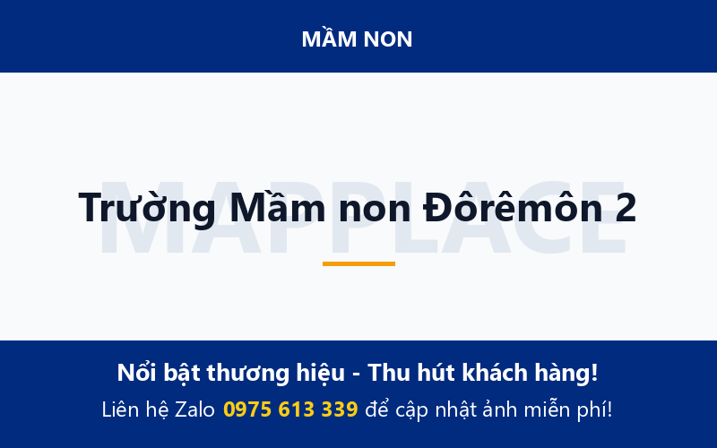 Trường Mầm non Đôrêmôn 2