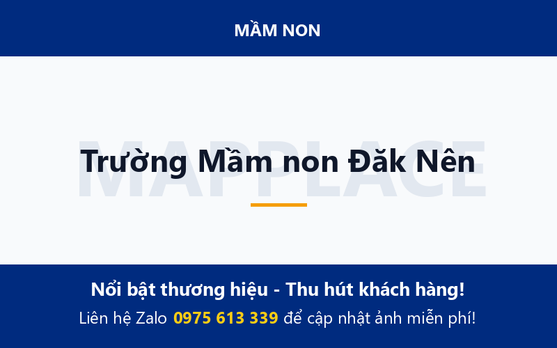 Trường Mầm non Đăk Nên