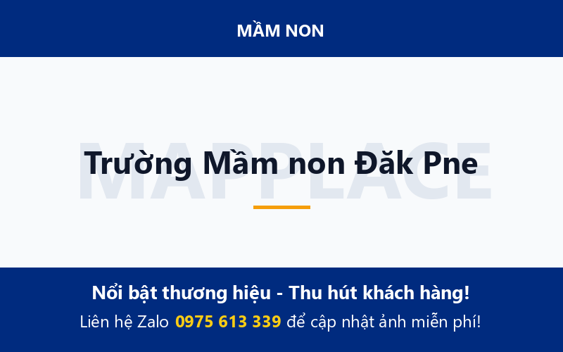 Trường Mầm non Đăk Pne