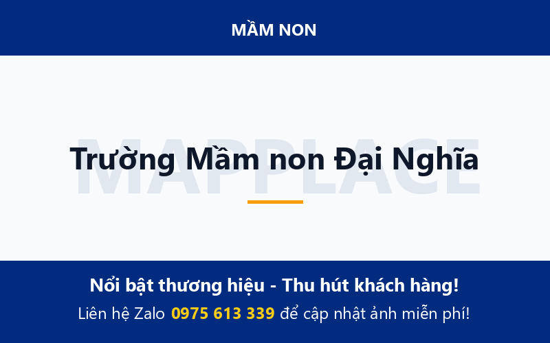 Trường Mầm non Đại Nghĩa