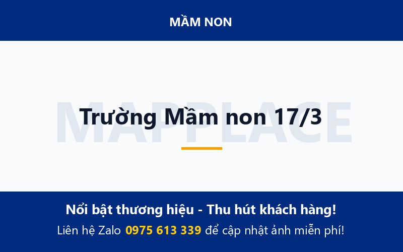 Trường Mầm non 17/3