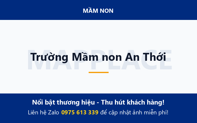 Trường Mầm non An Thới