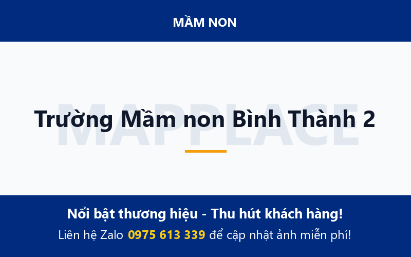 Trường Mầm non Bình Thành 2