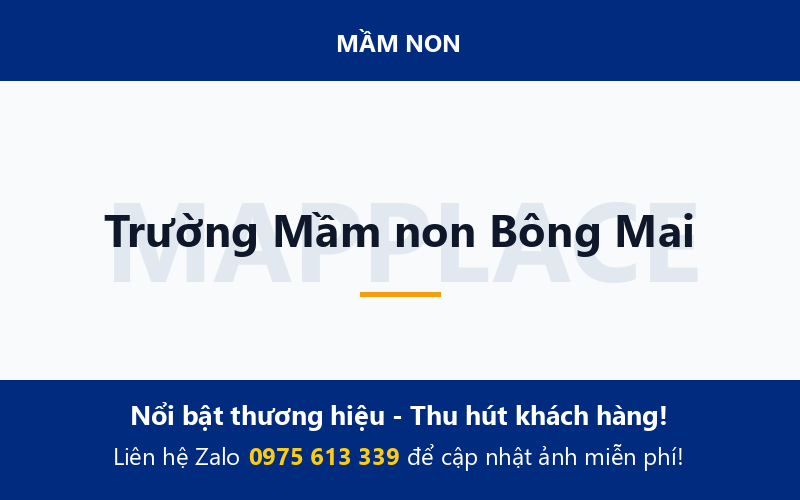 Trường Mầm non Bông Mai