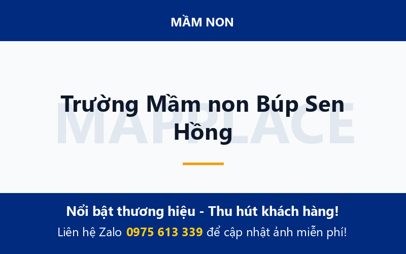 Trường Mầm non Búp Sen Hồng