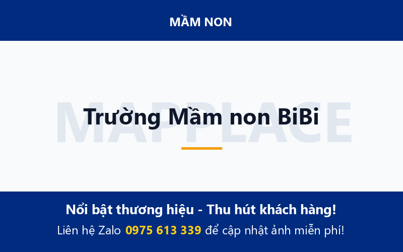 Trường Mầm non BiBi