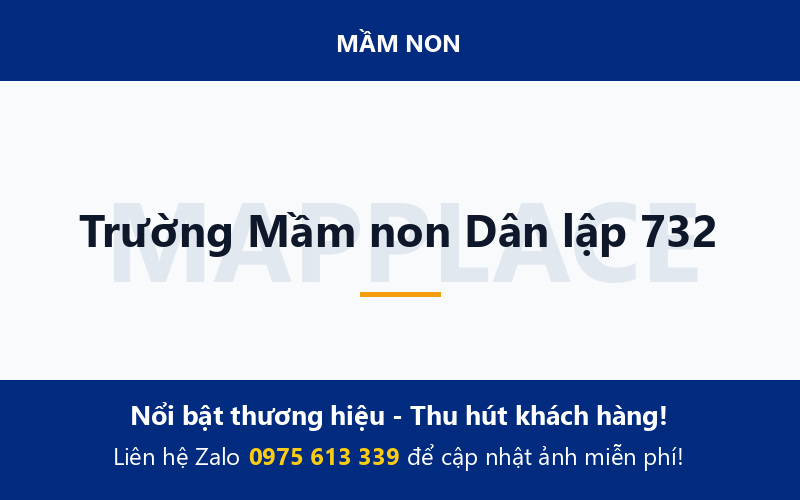Trường Mầm non Dân lập 732