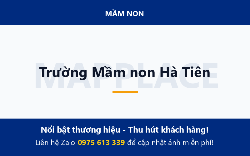 Trường Mầm non Hà Tiên
