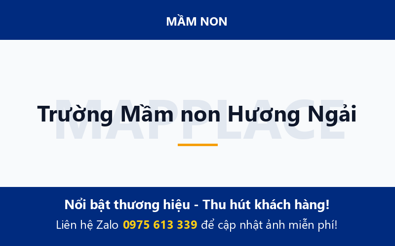 Trường Mầm non Hương Ngải