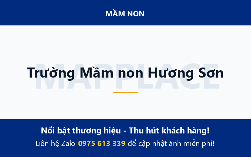 Trường Mầm non Hương Sơn