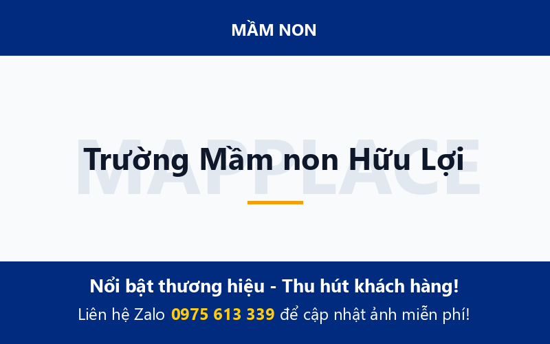 Trường Mầm non Hữu Lợi