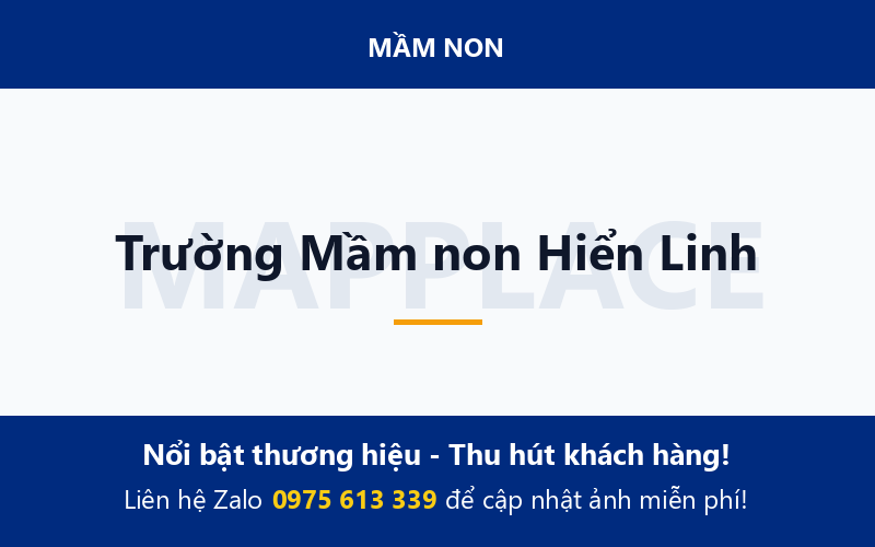 Trường Mầm non Hiển Linh