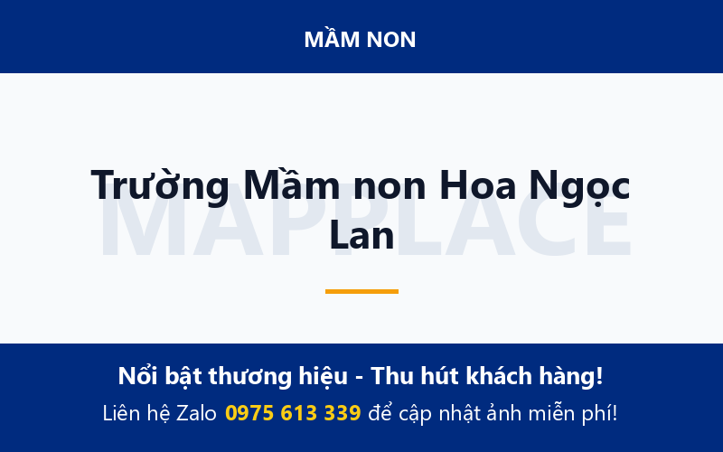 Trường Mầm non Hoa Ngọc Lan