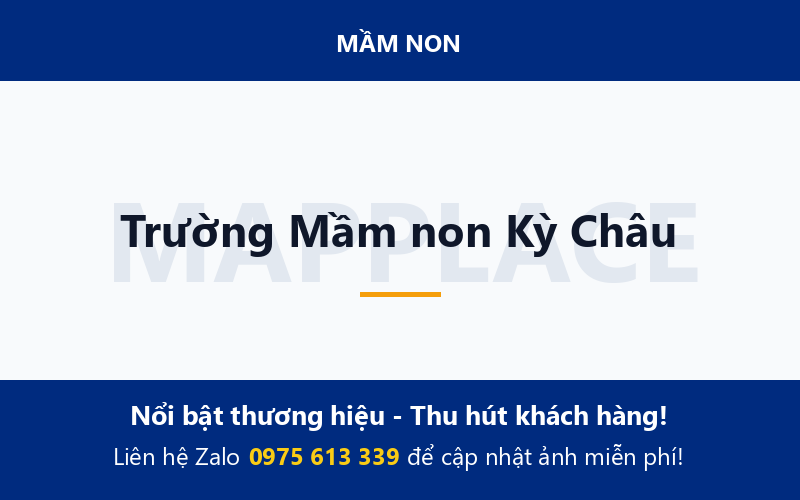 Trường Mầm non Kỳ Châu