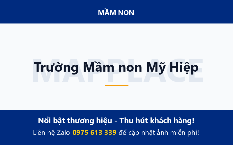 Trường Mầm non Mỹ Hiệp