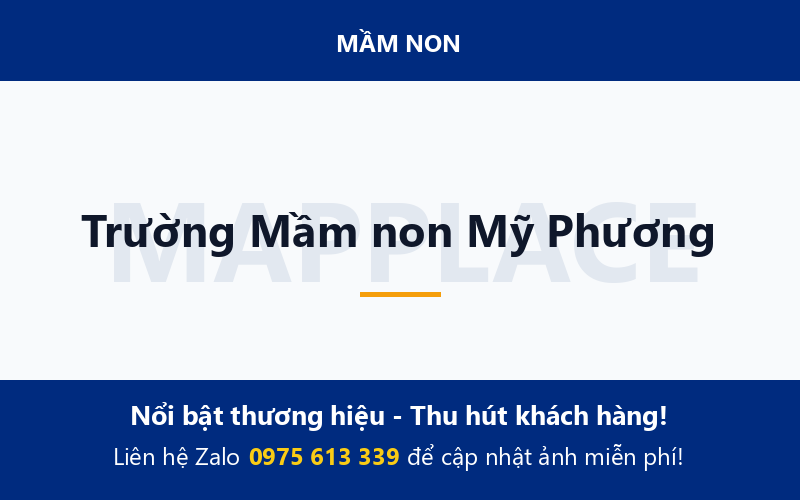 Trường Mầm non Mỹ Phương