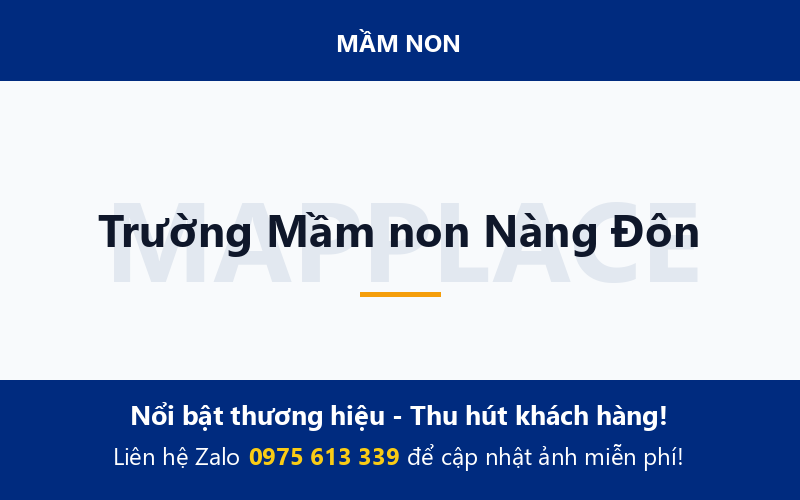 Trường Mầm non Nàng Đôn