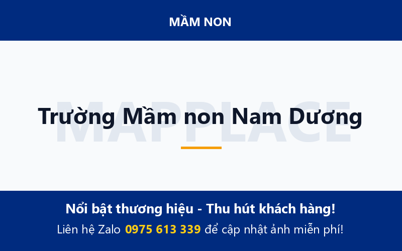 Trường Mầm non Nam Dương