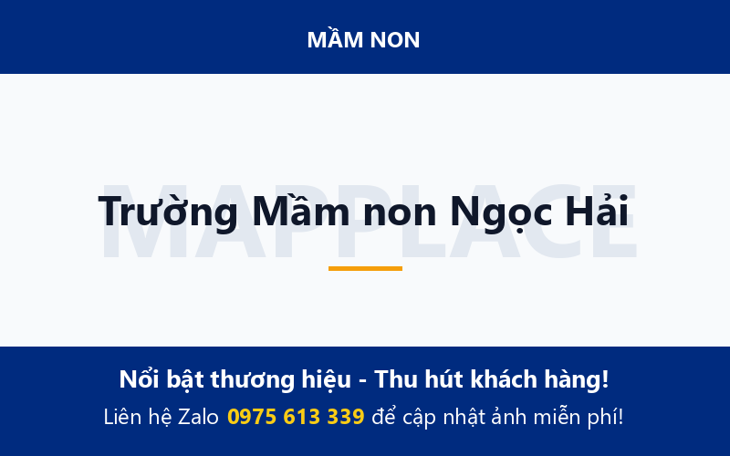 Trường Mầm non Ngọc Hải