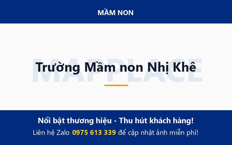 Trường Mầm non Nhị Khê