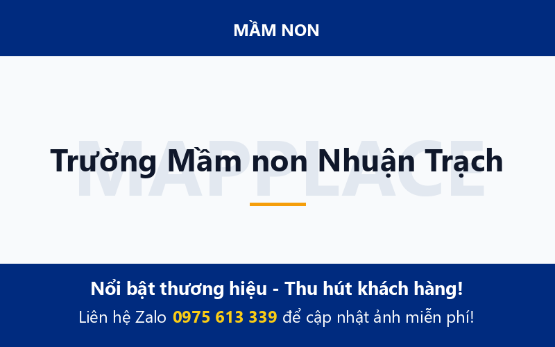 Trường Mầm non Nhuận Trạch