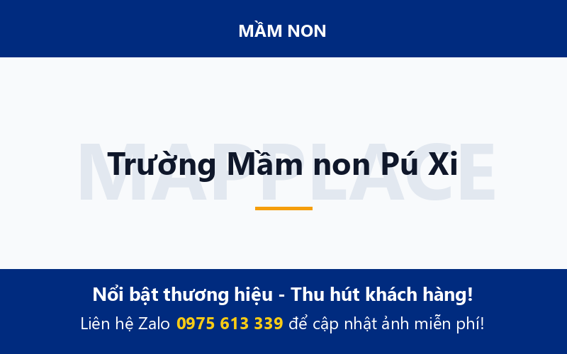 Trường Mầm non Pú Xi