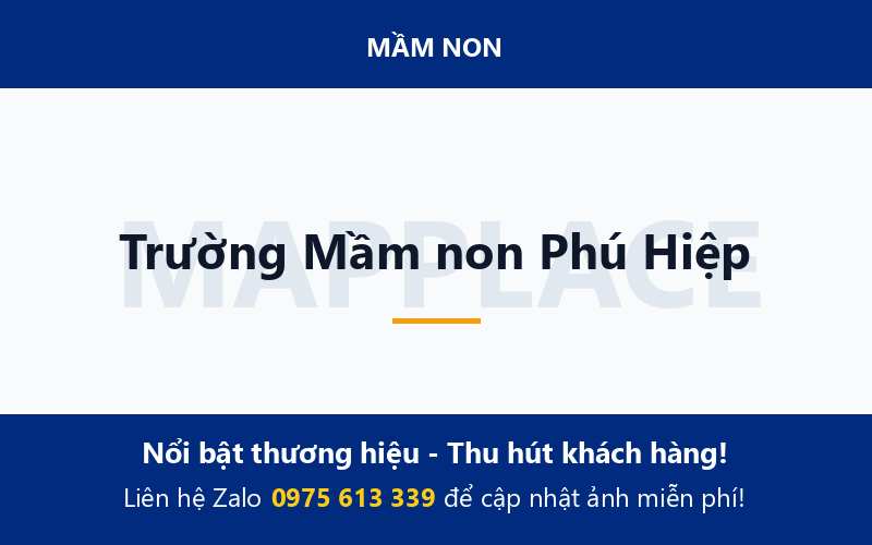 Trường Mầm non Phú Hiệp