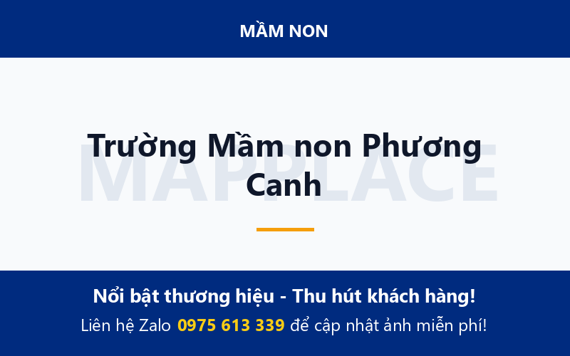 Trường Mầm non Phương Canh
